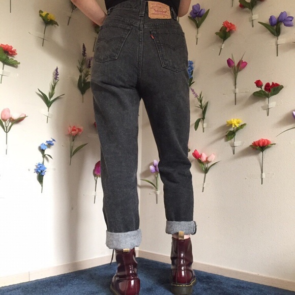 RARE BLACK VINTAGE LEVIS 501 - Picture 2 of 4